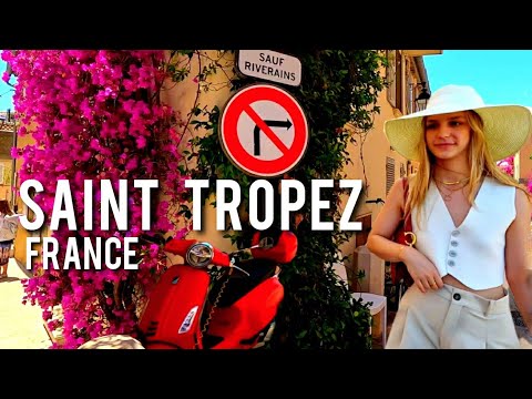 Saint Tropez France 🇫🇷 French Riviera Costa Azul Summer 2023 4K
