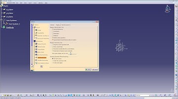 CATIA V5 - TIPS AND TRICKS - LARGER AXIS SYSTEM AND PLANE SIZES