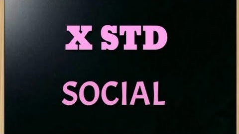 STD-X - SOCIAL - Unit-4 - THE  WORLD AFTER WORLD WAR -II PART-1