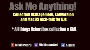 Rekordbox collection special Ask me Anything live stream tech-talk for DJs