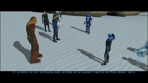 Darth Revan killing the useless teamates