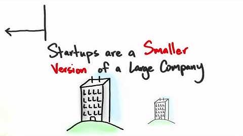 Startups Are Not Smaller Versions Of Large Companies - How to Build a Startup