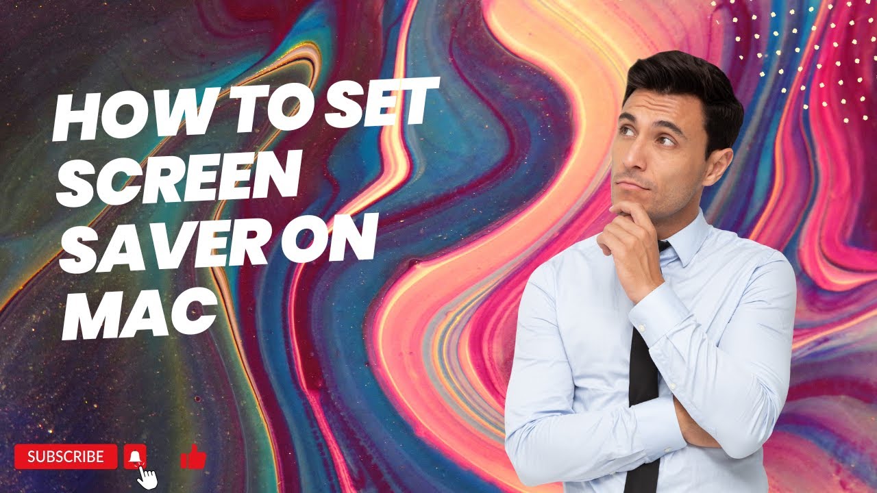 How To Set Screen Saver On Mac YouTube