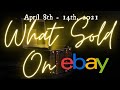 What Sold on eBay April 8th - 14th, 2021 - What's In The MYSTERY BOX?