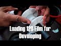 How to EASILY Load a Roll of 120 Film for Developing in a Paterson Tank.