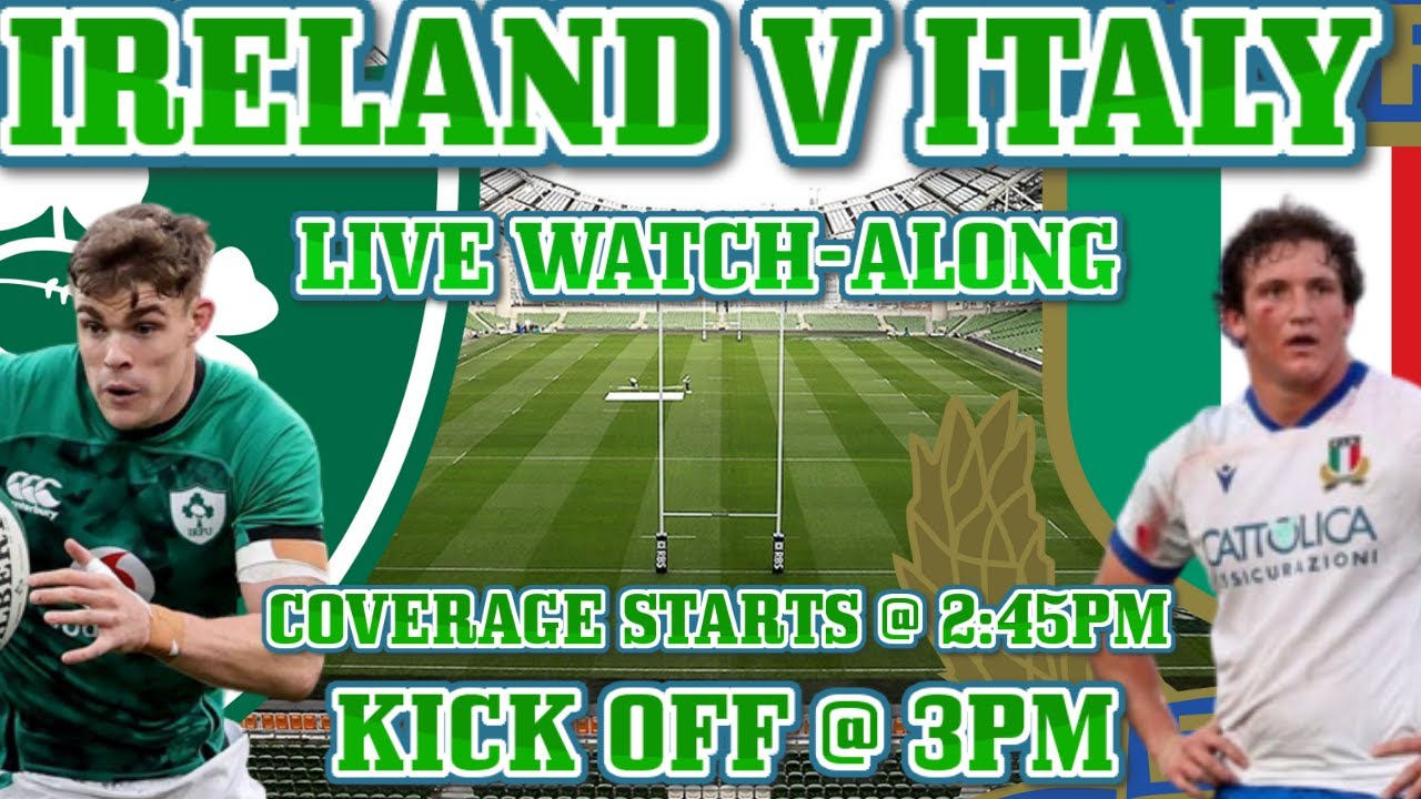 watch ireland italy live