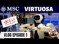 MSC Virtuosa Maiden Cruise vlog 1 - Boarding, ship tour, Starship Club and Hola Tacos