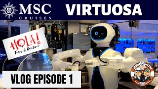 MSC Virtuosa Maiden Cruise vlog 1 - Boarding, ship tour, Starship Club and Hola Tacos