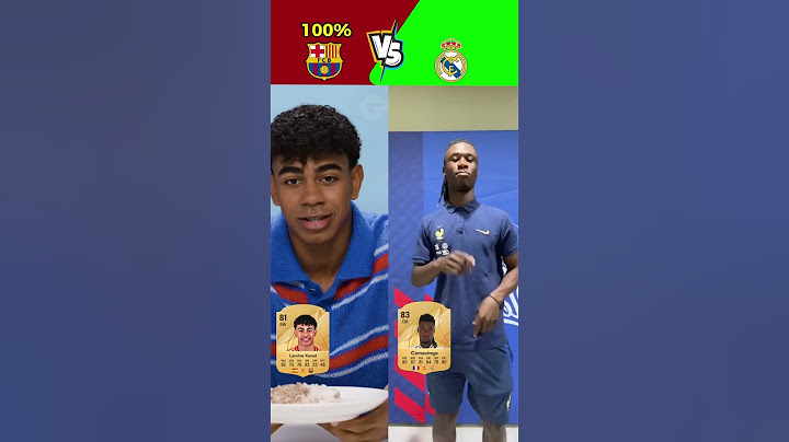 Real Madrid vs Barcelona Top Players Fc Ratings Revealed😱🤩⚽️