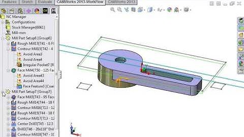 02 CAMWorks 2 5 Axis Milling   31 Part Exercise   C
