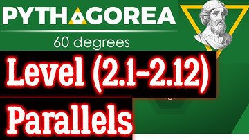 Pythagorea 60 Degrees Level (2.1-2.12) Parallels Complete solution