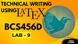 BCSL456D Program 9 | 10+ Citations & References in LaTeX | Technical Writing Lab | VTU 22 Scheme