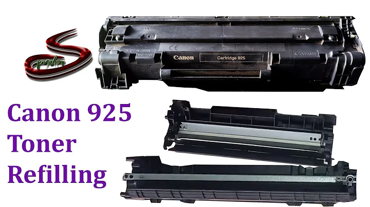 Canon 925 Toner Refilling