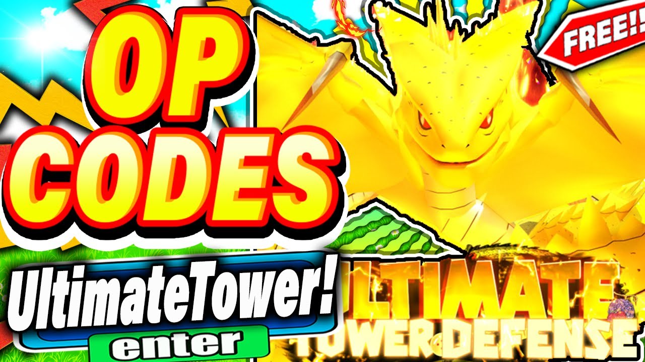 ALL NEW *FREE GEMS* CODES in ULTIMATE TOWER DEFENSE SIMULATOR CODES!  (ROBLOX) 