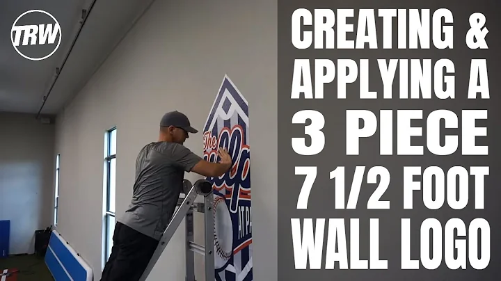 Printing and Applying a Oversized Full Color Wall ...