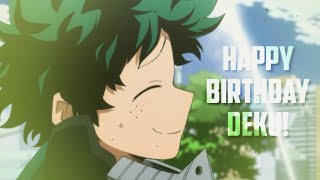 Happy Birthday Deku! 💚