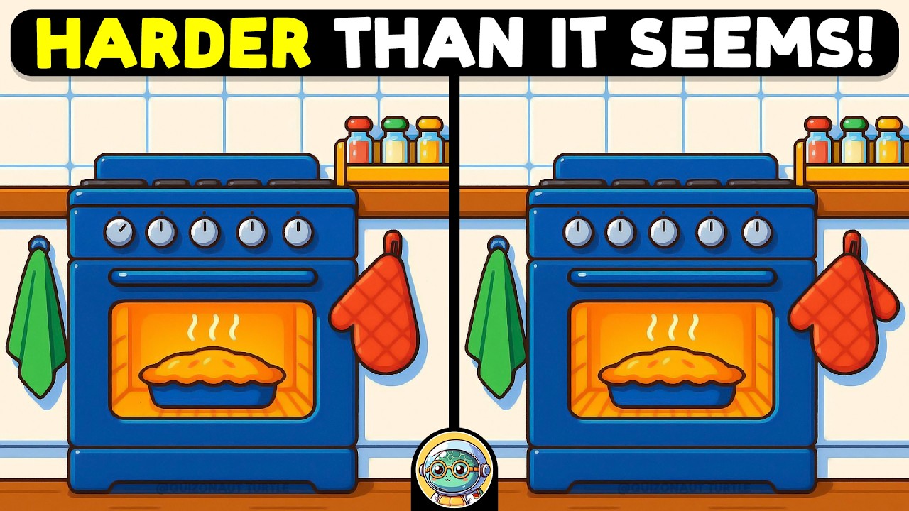 🐢🧩 Find The Difference | Are You Sharp Enough? 🧩🐢 | Quizonaut Turtle