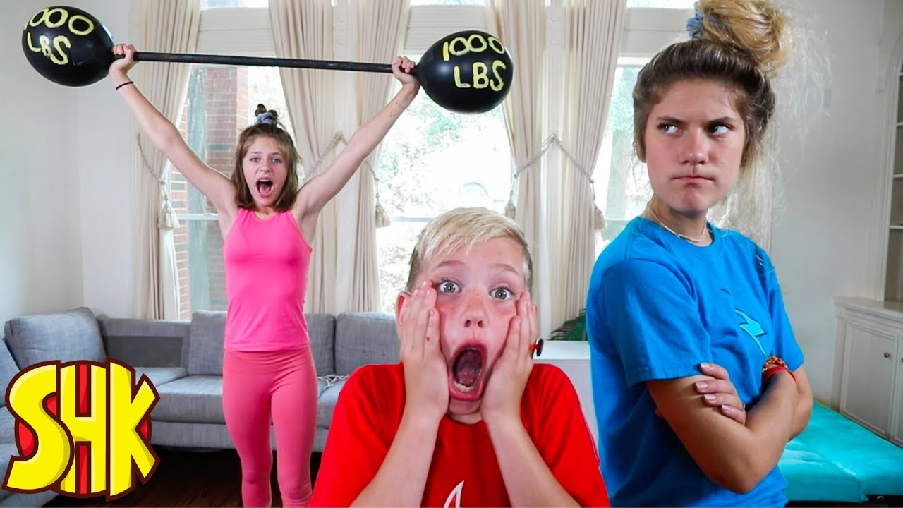 super strength xenoblade Hope Gets Super Strength to be a WWE Superstar! SuperHeroKids