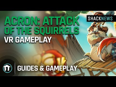 Acron: Attack of the Squirrels VR Gameplay