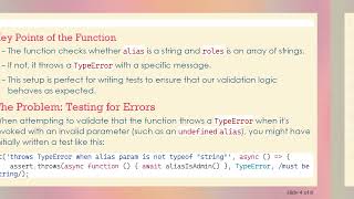 Mocha Chai Test If Async Function Throws Typeerror For Invalid Parameter