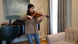 Video thumbnail of "Goodness of God, violin cover by Alyssa"