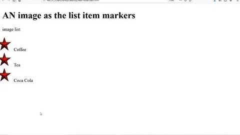 Image as a list items css list lesson:16 (part-3)