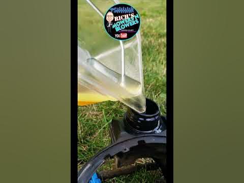 How to remove water gasoline - YouTube