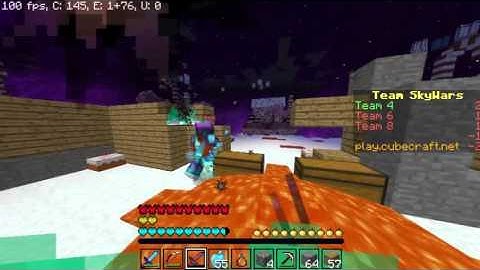 Hacker22# Erenzek13 (Fast Eat & Others)#CubeCraft Team SkyWars