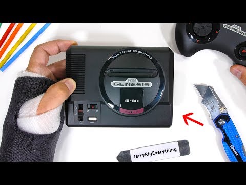 NEW Sega Genesis MINI Teardown! - The Best Classic Console??