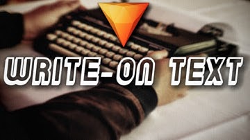 Hitfilm Express Write-On Text Typewriter Effect