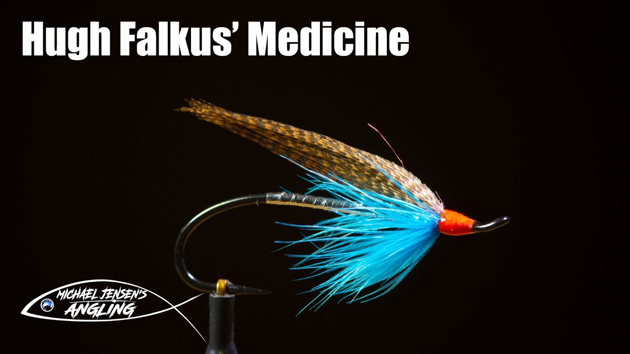 Hugh Falkus' Medicine - Seatrout Fly tying tutorial - video 