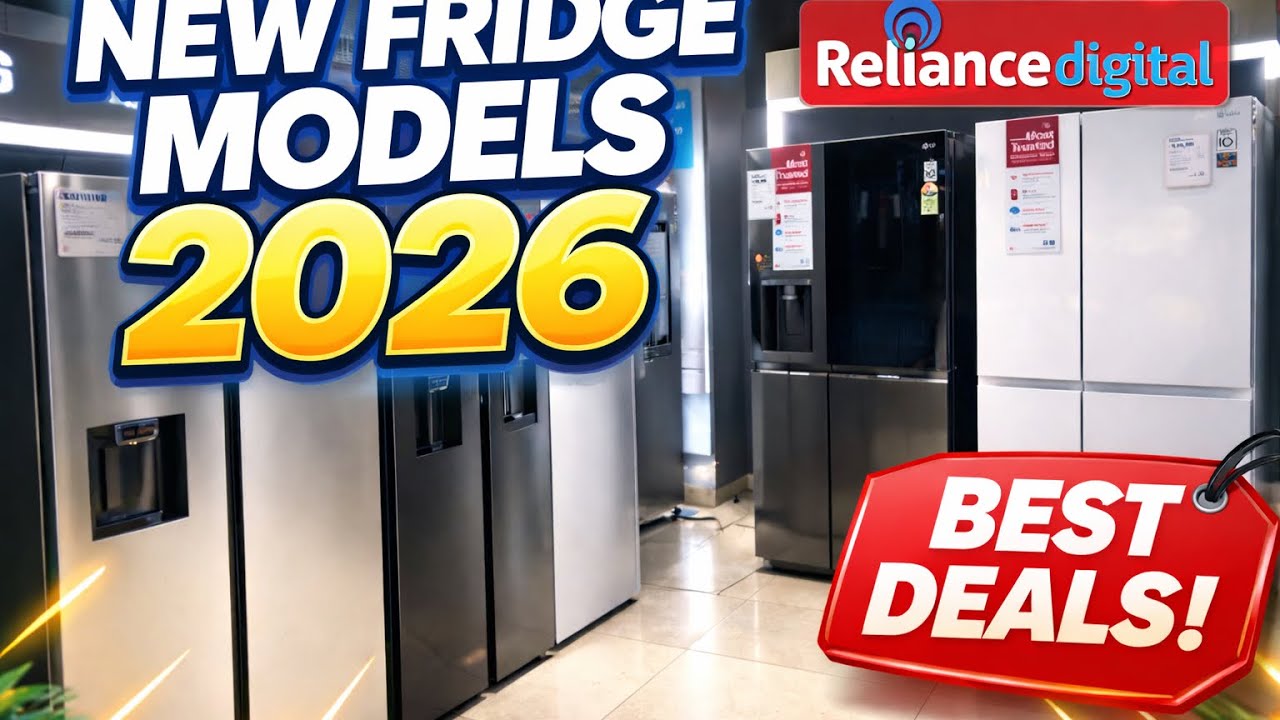 New Refrigerator Models & Prices 2026 🔥 | Reliance Digital Best Deals ...