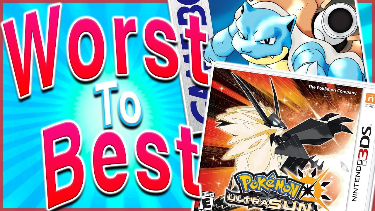 Pokémon Games Ranked From Worst to Best - Agents of Fandom