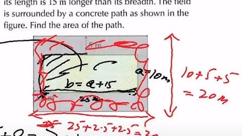 Basic Mathematics || The perimeter of a rectangular field is 70 m and its length is 15 m longer.....