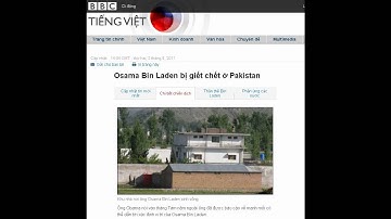 02-05-2011 - BBC Vietnamese - Osama Bin Laden bị giết chết ở Pakistan 2