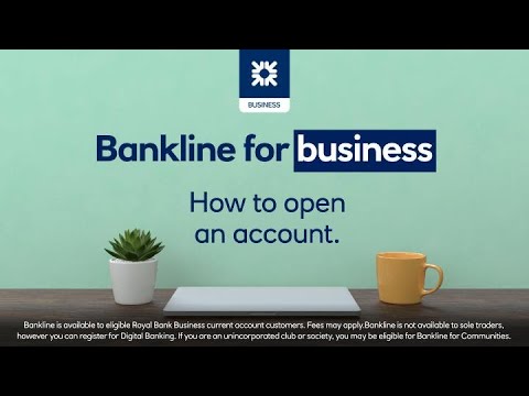 How to open an account in Bankline with Account Servicing