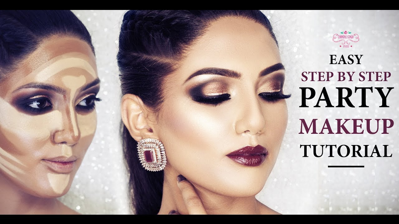 Easy Party Makeup Tutorial Step By