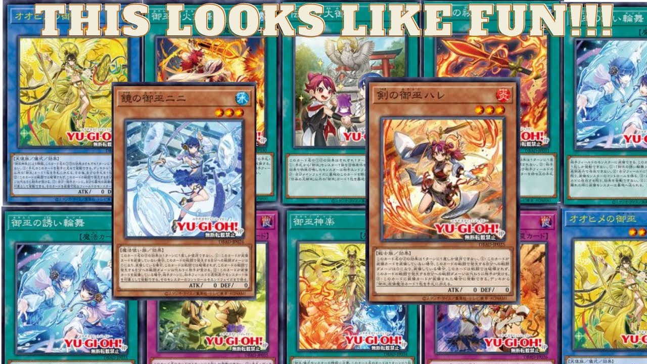 The New YuGiOh! Mikanko Archetype Looks Fun!!! A Ritual/Equip Deck