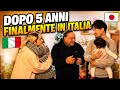 Tornare in Italia dopo 5 anni primo incontro con i nonni Italiani