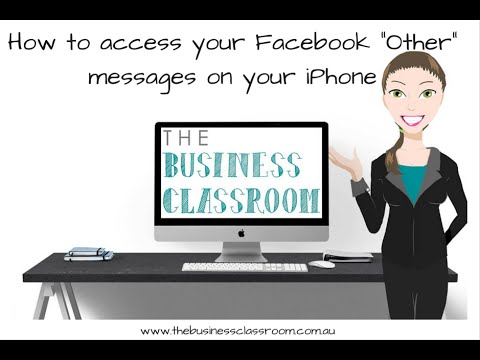 14/7/2015 - How to check your Facebook "Other" inbox from your iPhone