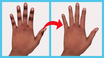 How To Fix DARK Knuckles In Photoshop | Frequency Separation