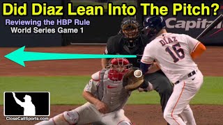 MLB umpire to Houston Astros' Aledmys Diaz: You f****n leaned right into  it