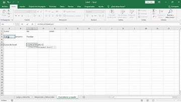Concatenar y repetir texto en excel