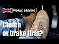 Clutch Or Brake First When Stopping Or Slowing Down - Driving A Manual Car Tips