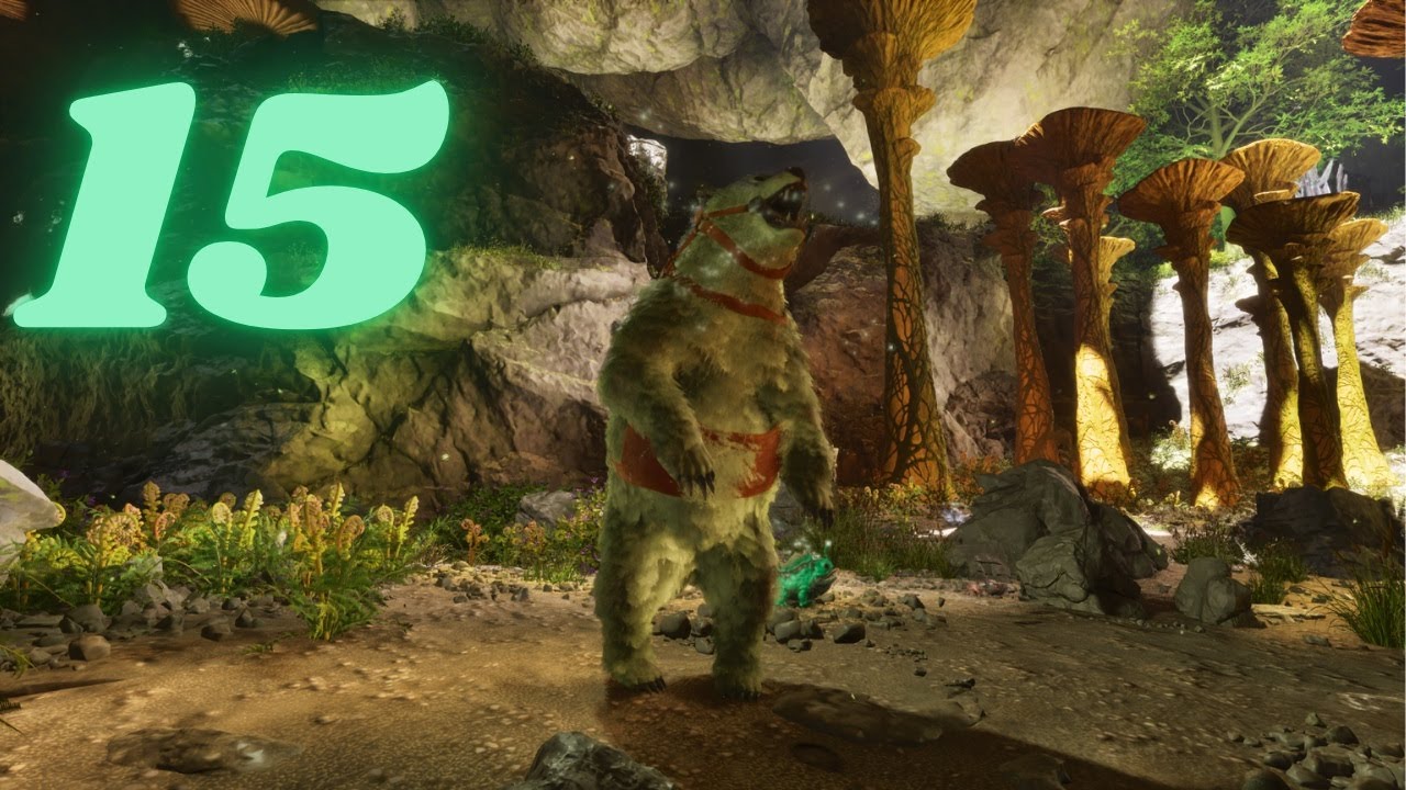Taming Some Good Level Dire Bears! - Ark Aberration Ascended Ep 15 ...