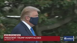 VIDEO: President Donald Trump hospitalized after testing positive for COVID-19