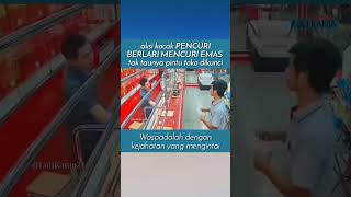 MALUNYA ITU LOH❗ AKSI KOCAK PENCURI BERLARI MENCURI EMAS EH ENDINGNYA BIKIN NGAKAK