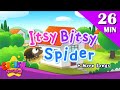 Itsy Bitsy Spider + More Nursery Rhymes | Children Songs by English Singsing