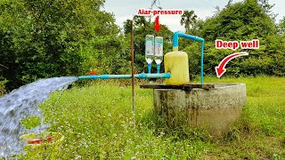 Free electricity | He use water tank for free energy water pump #freeenergy #diy