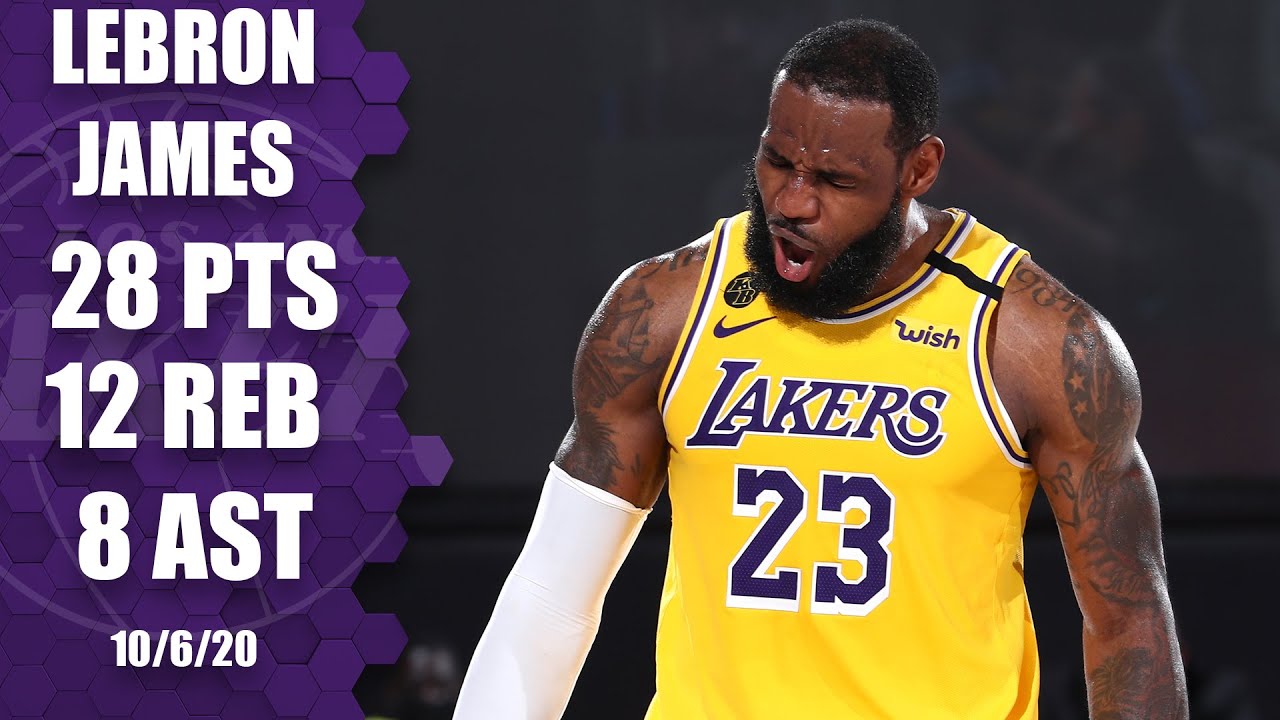 2020 NBA Finals MVP: LeBron James takes home award after Lakers beat Heat  in Game 6 - DraftKings Network